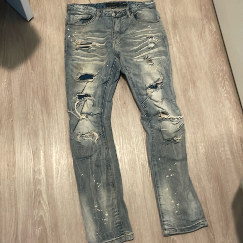 Decibal Denim Ripped Jeans